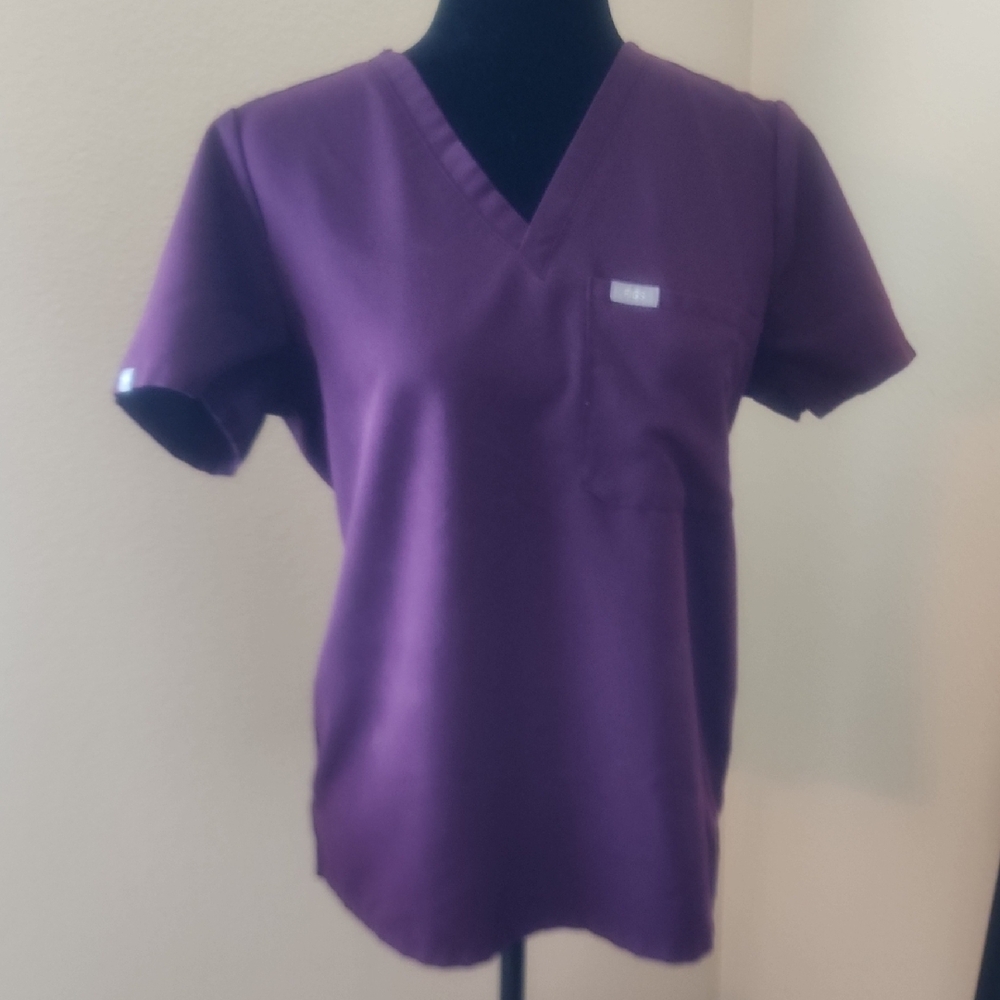 Figs Women's Purple Top